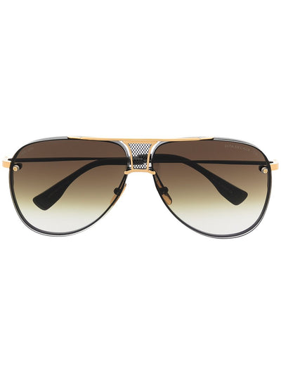Decade-Two Pilot-Frame Sunglasses