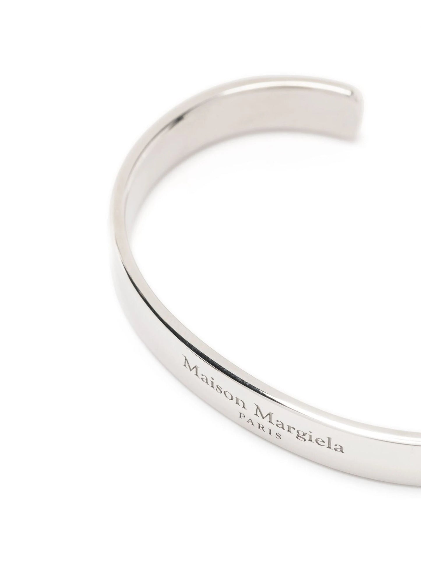Logo-Engraved Cuff Bracelet