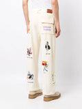 Museum Embroidered Corduroy Trousers