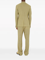 Straight-Leg Tailored Wool Trousers