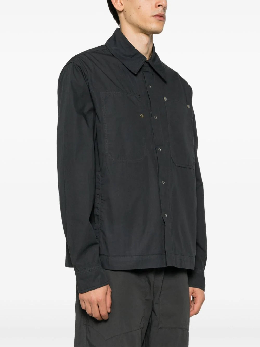 Shell Cotton Shirt Jacket