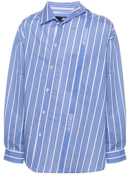 Logo-Striped Shirt