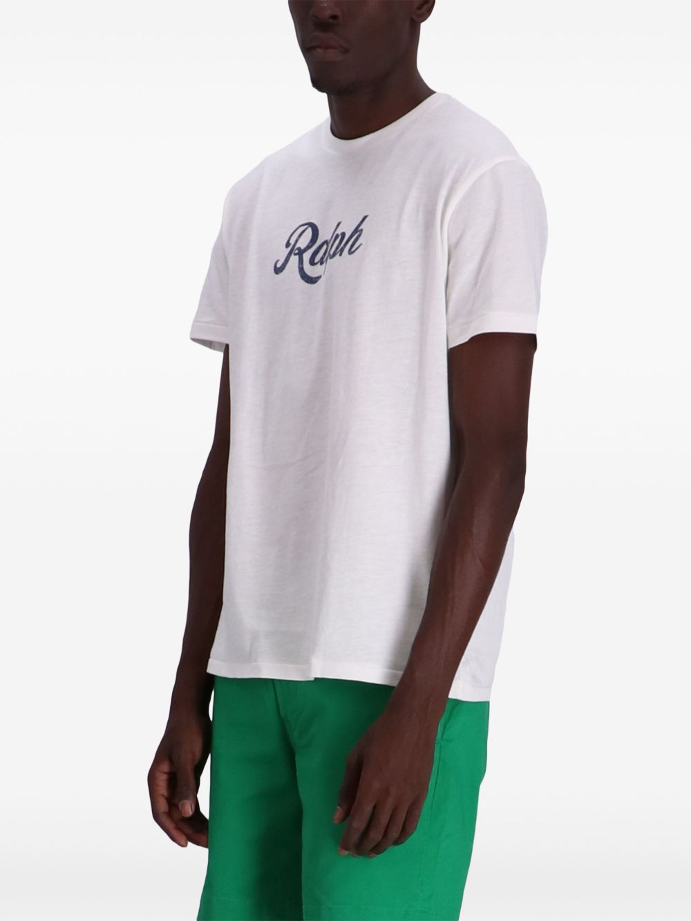 logo-print cotton T-shirt