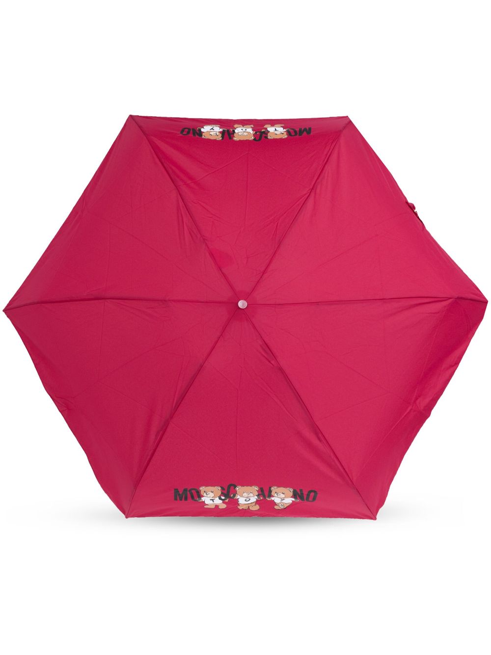 Teddy-motif compact umbrella