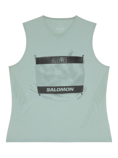 X Salomon Logo-Print Tank Top