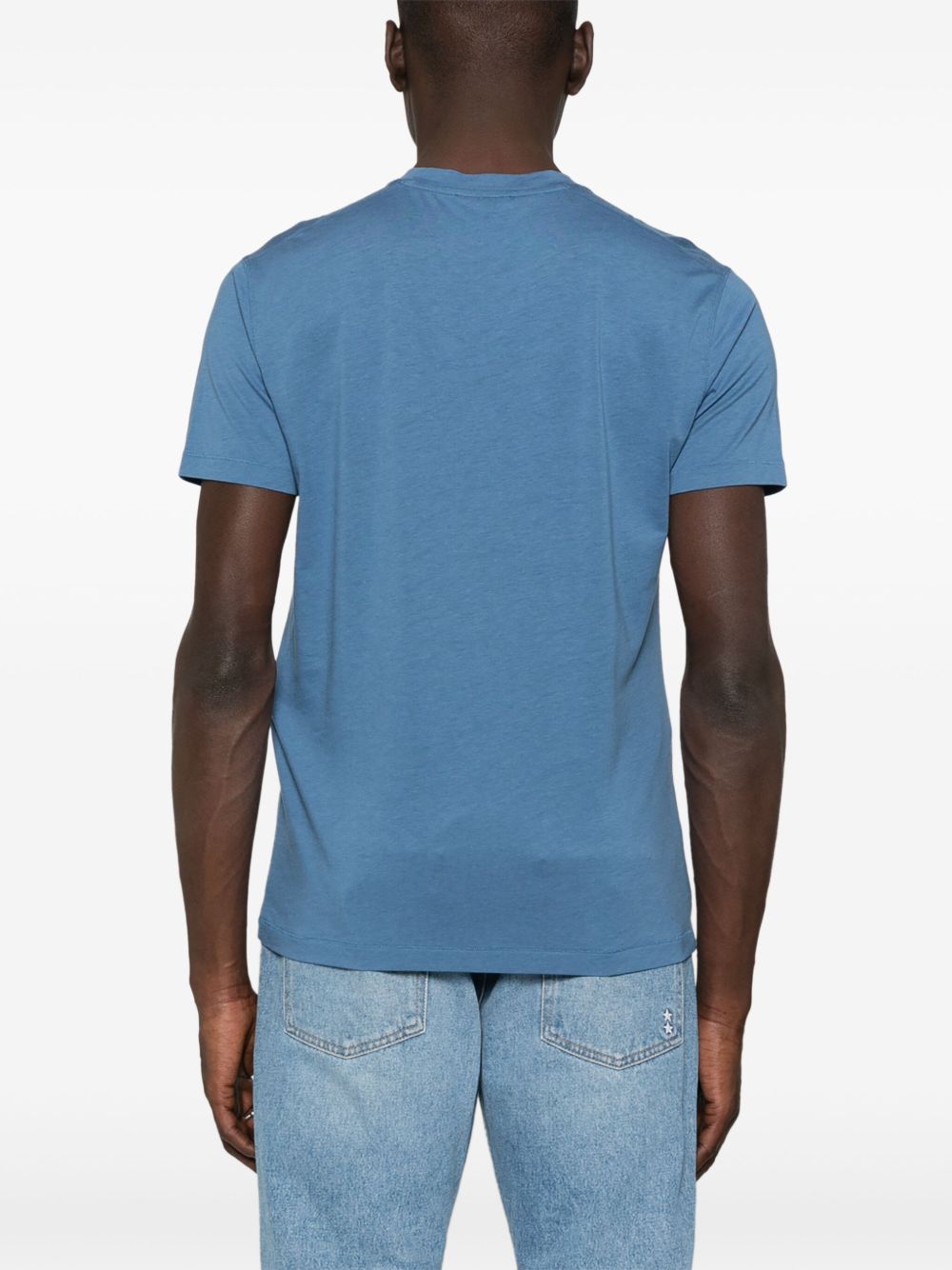 embroidered-logo T-shirt