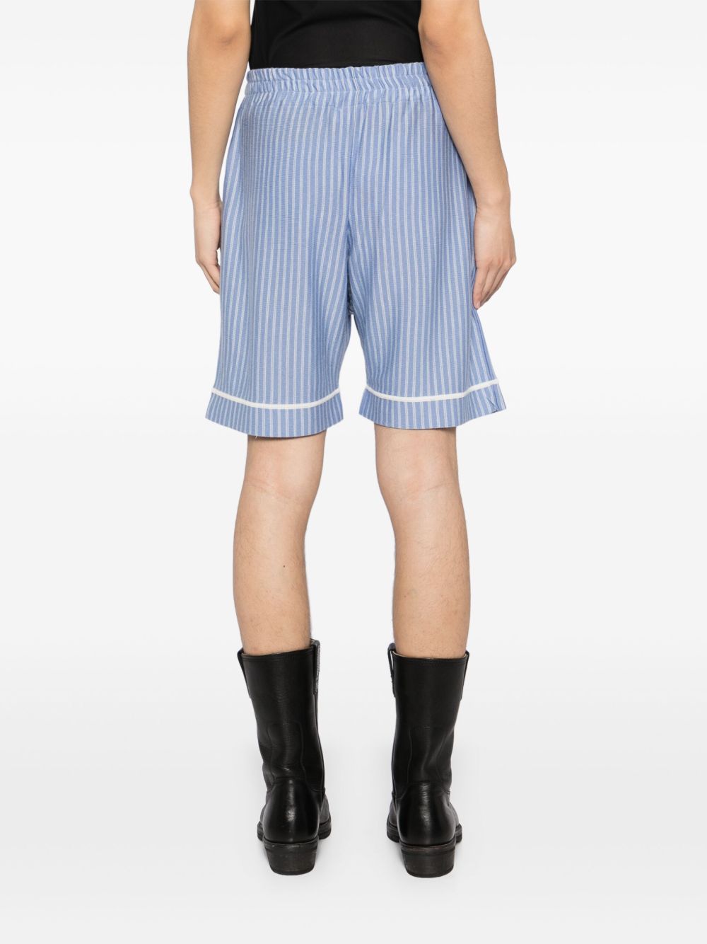 striped shorts