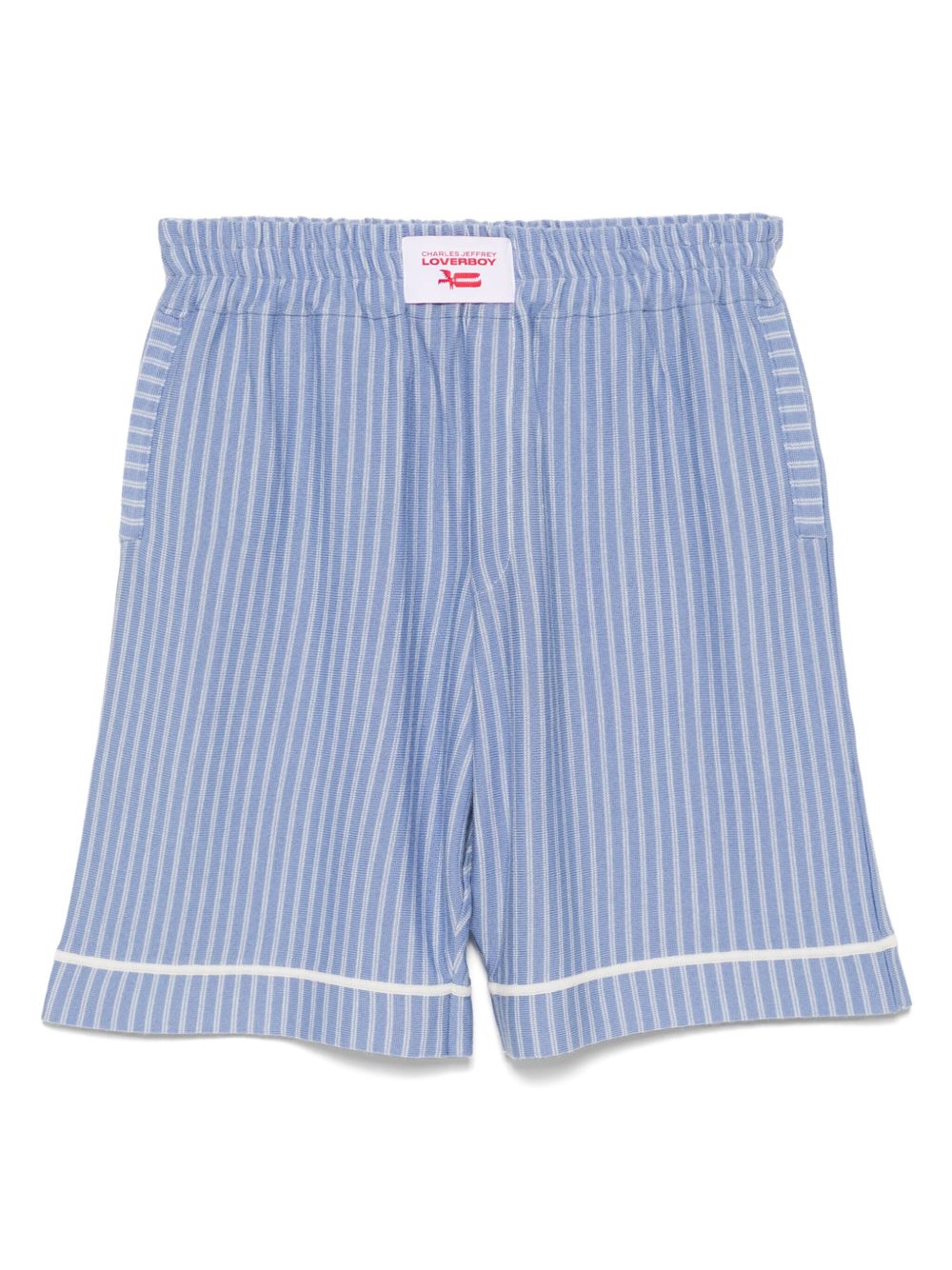 striped shorts