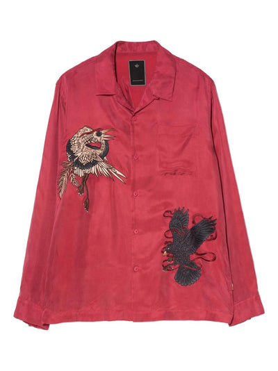 1494 Crow & Heron Shirt