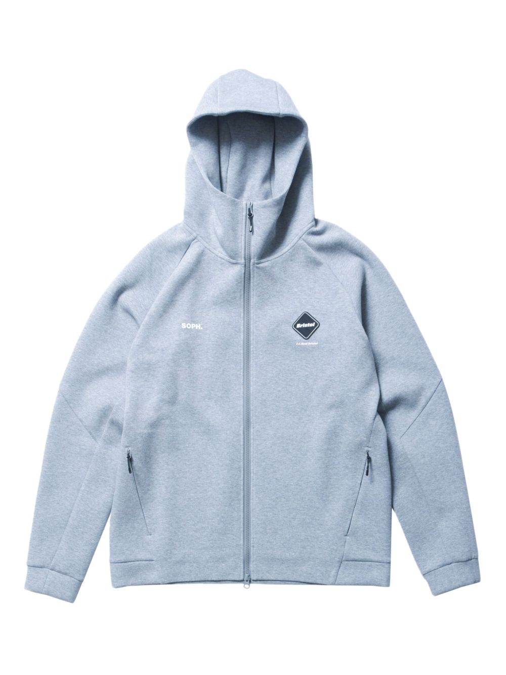 zip-up hoodie