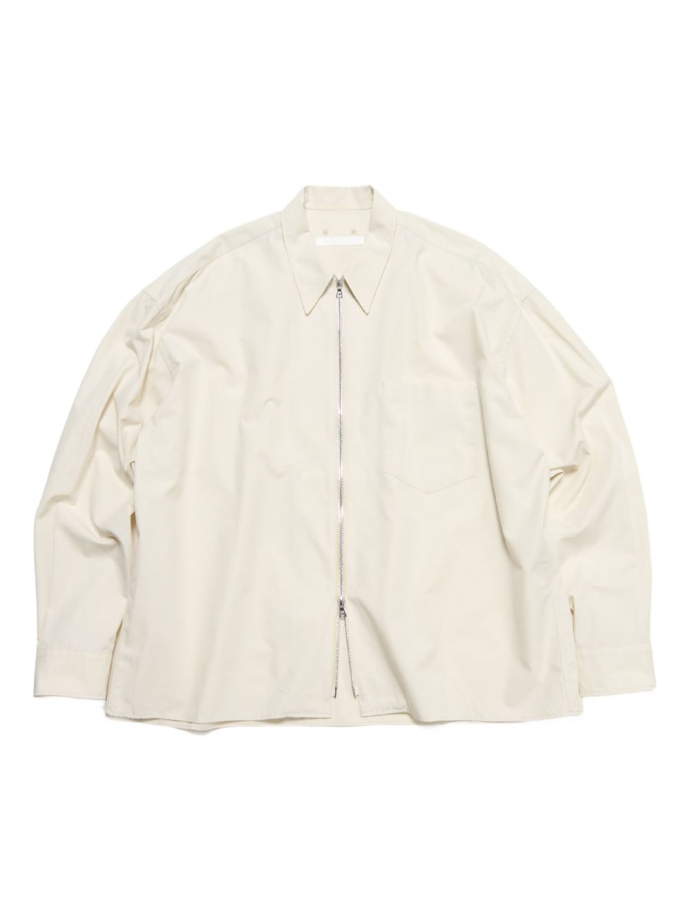 zip-front  overshirt