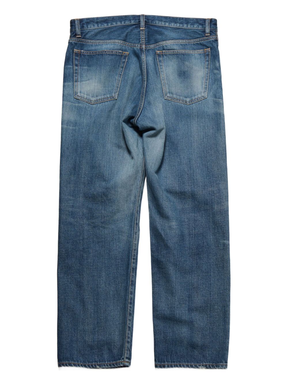 faded-effect jeans