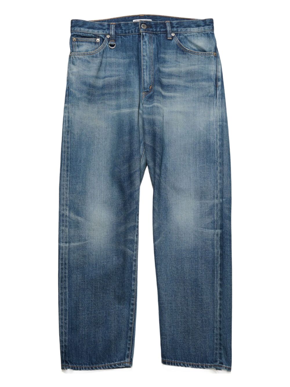 faded-effect jeans