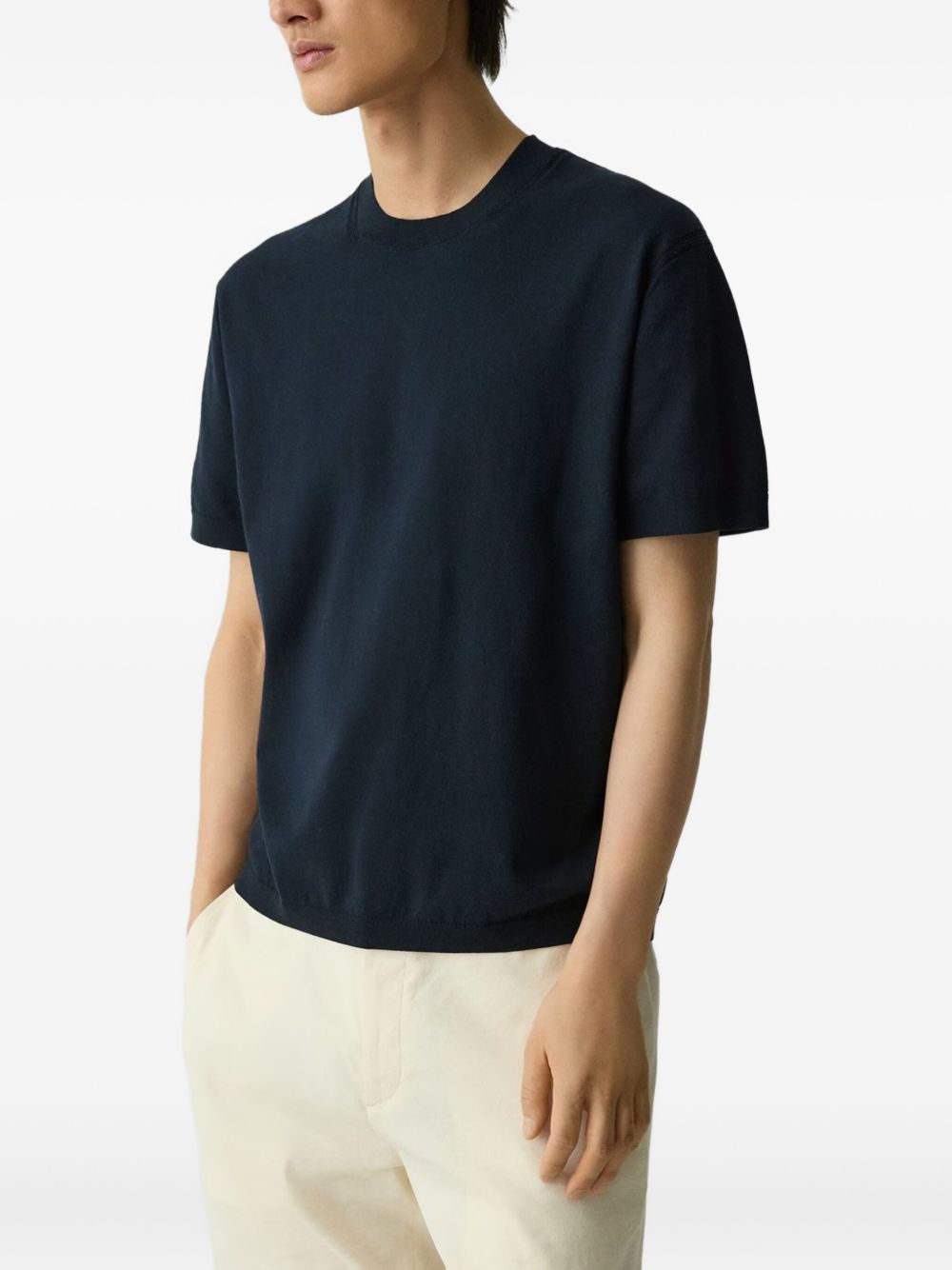 crew-neck T-shirt