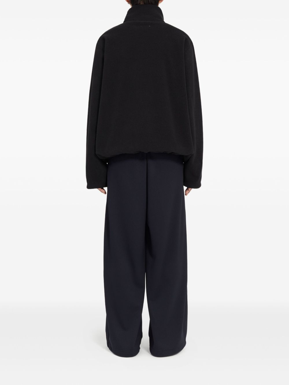 logo turtleneck sweatshirt