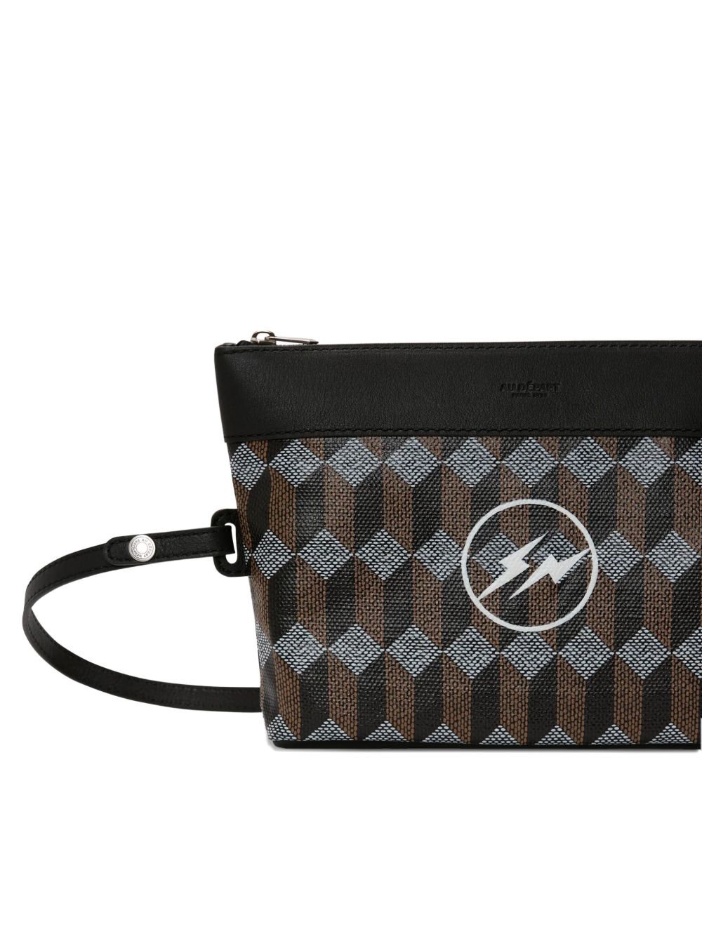 geometric-pattern tote bag