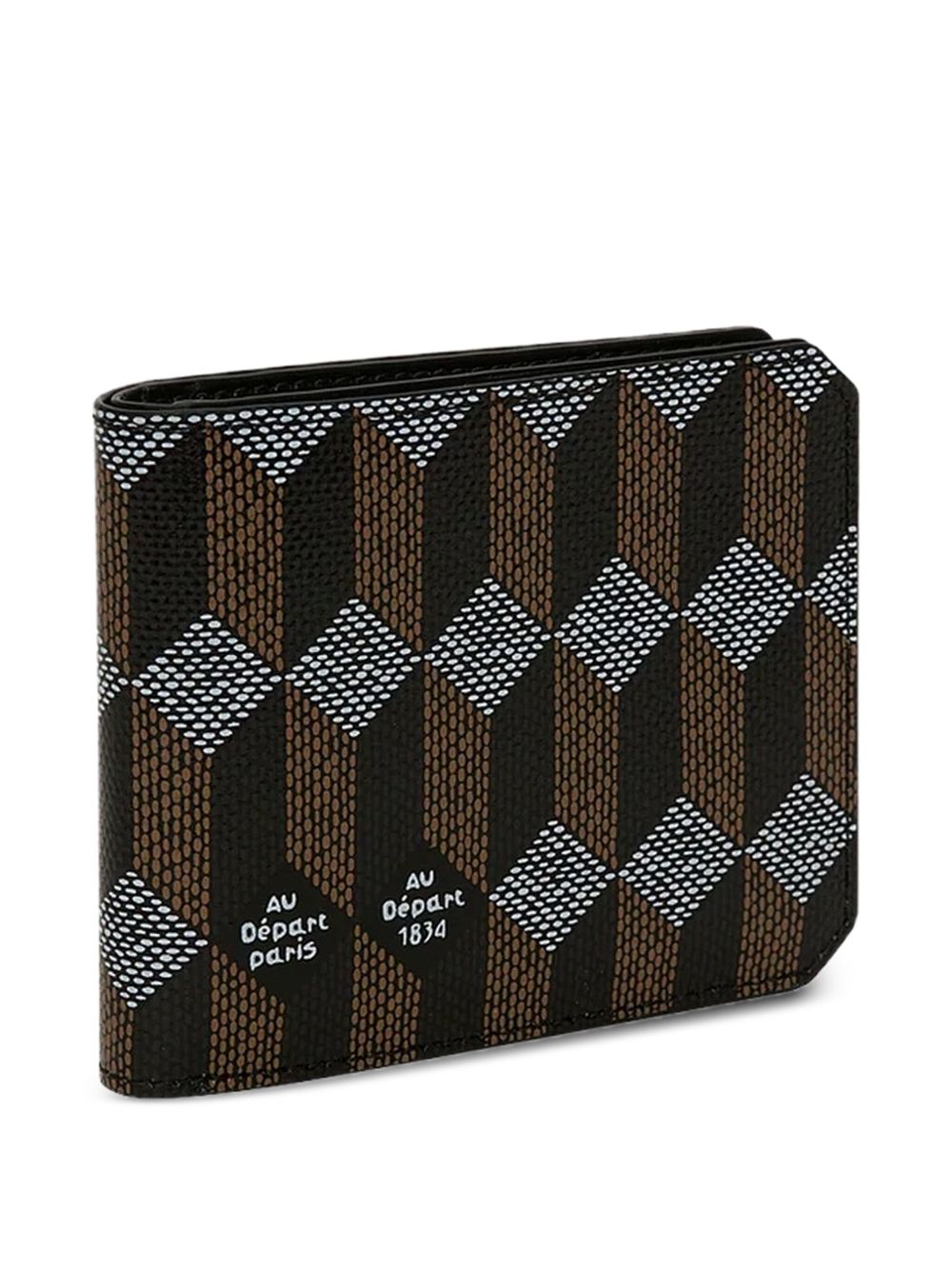 geometric-pattern wallet
