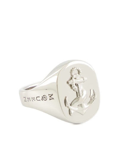 Anchor Signet Ring