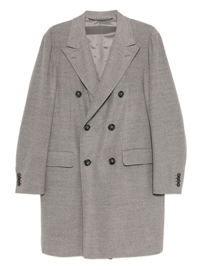 Double-Breasted Wool Coat