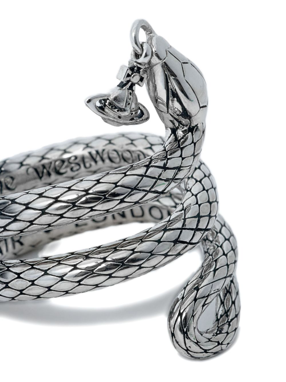 Albane snake-design ring