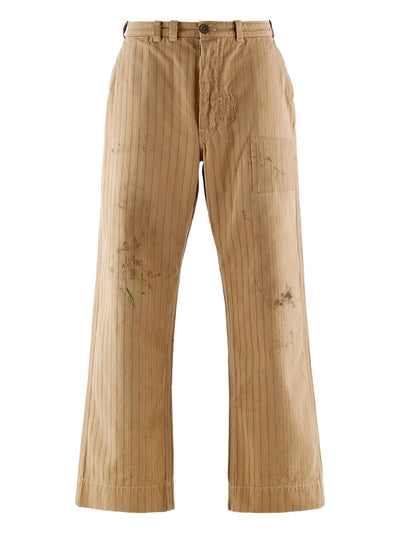 Pinstriped Trousers