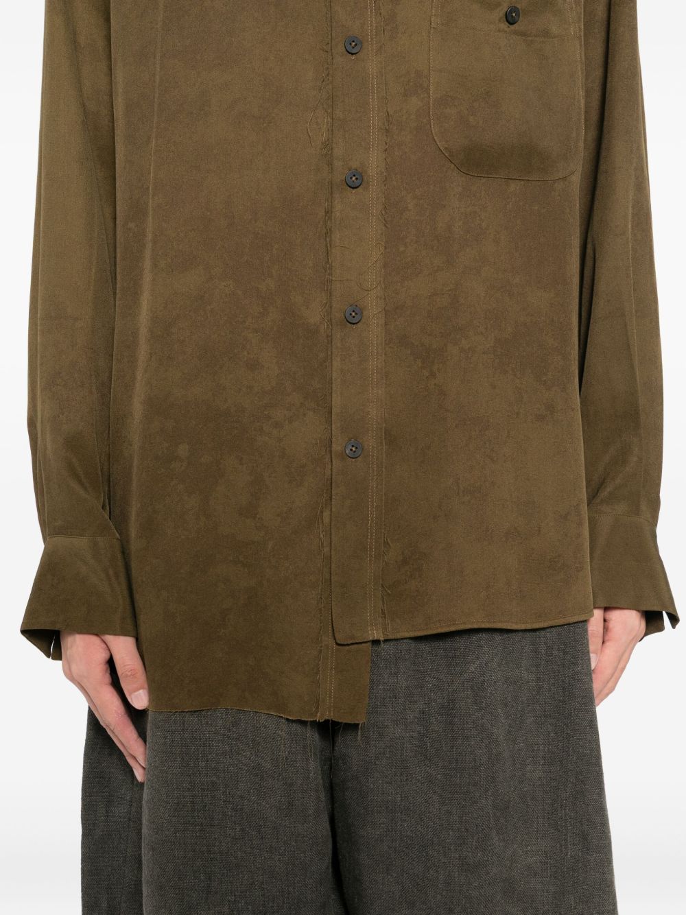 silk shirt