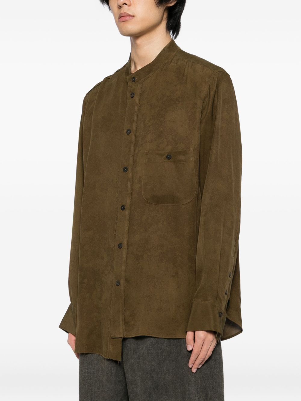 silk shirt