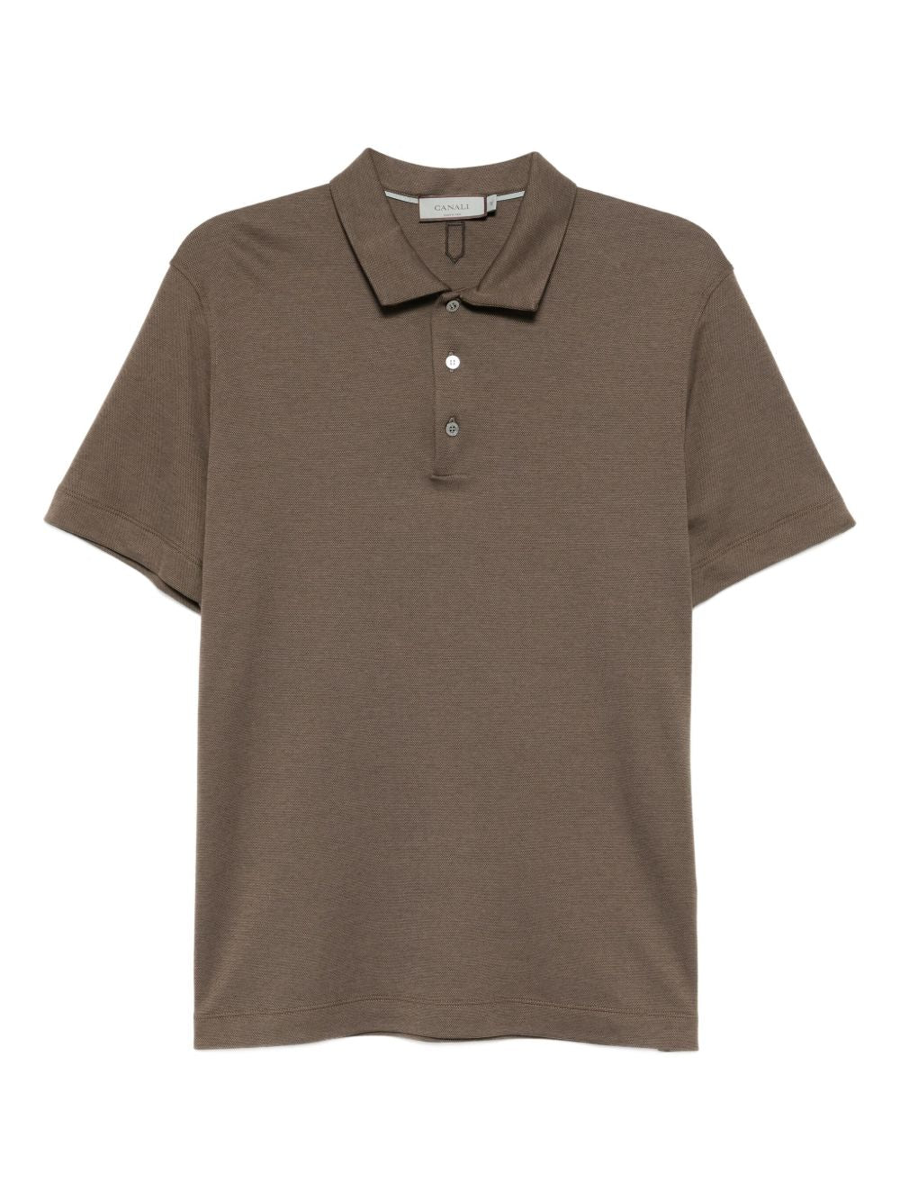 cotton-blended polo shirt