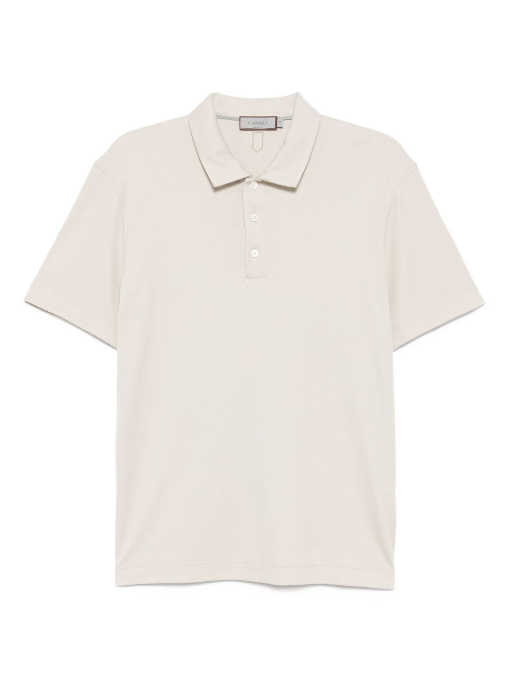 cotton-blended polo shirt