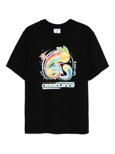 Rainbow-Print T-Shirt