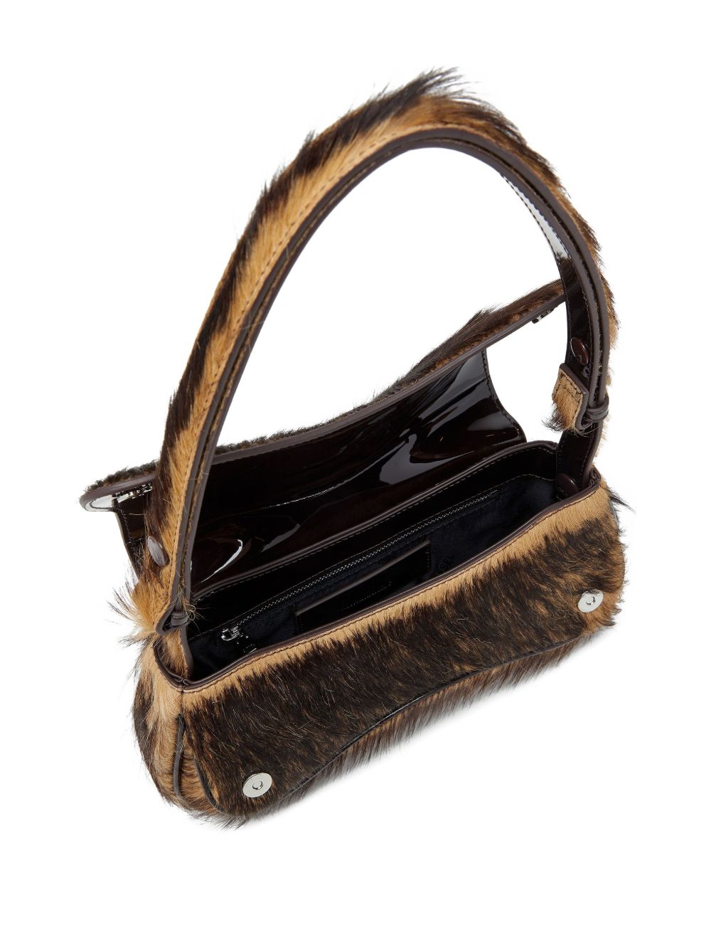 Play leather clutch