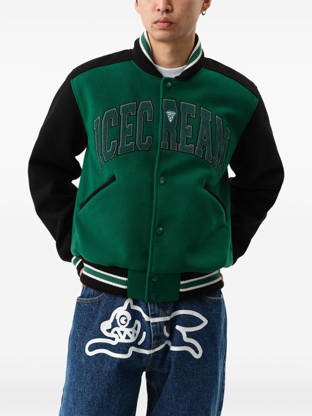 varsity wool jacket