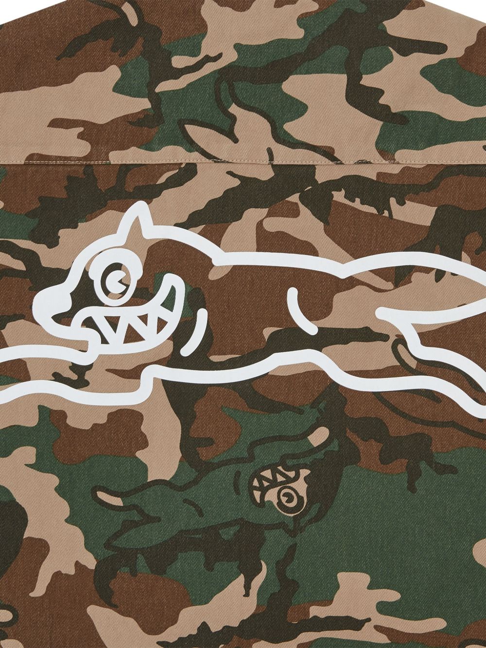 camouflage-pattern jacket