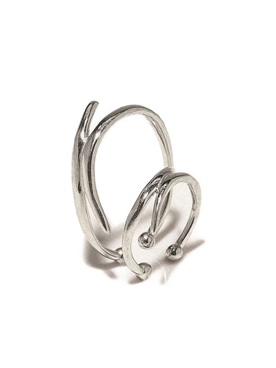 Curved-Line Ear Cuffs