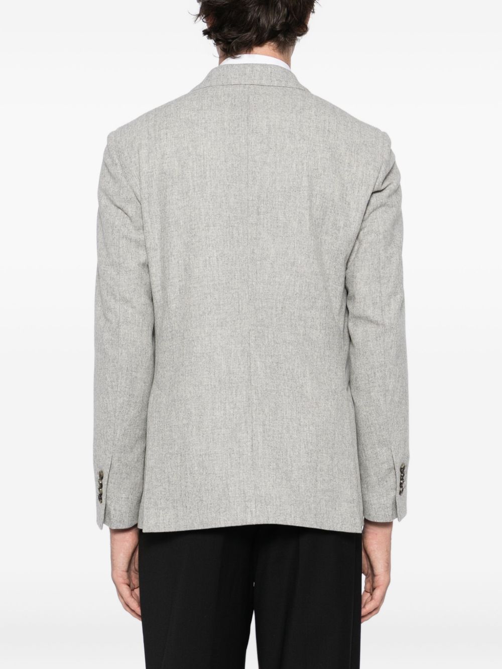 double-breasted blazer