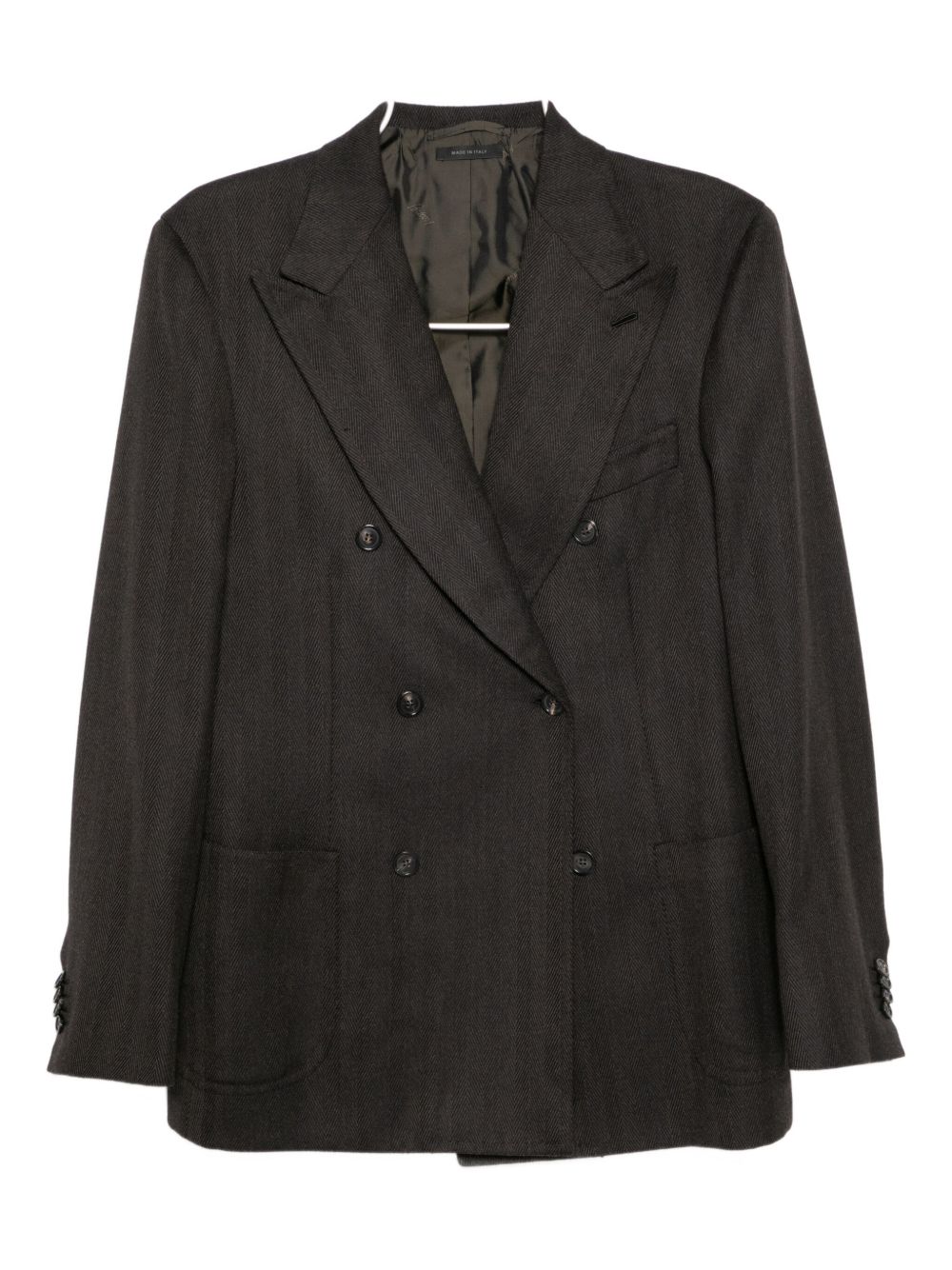 double-breasted blazer