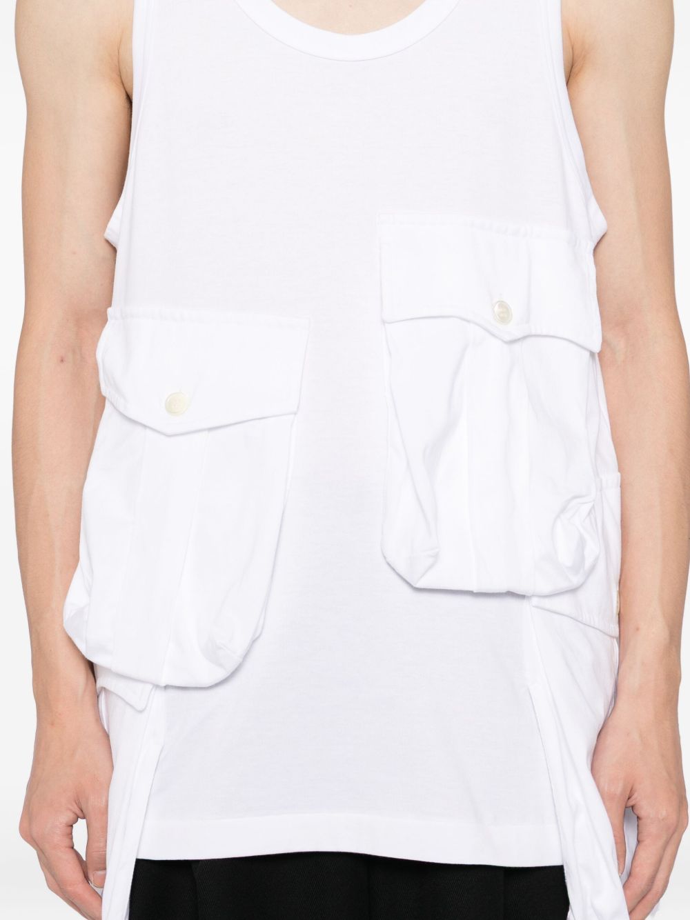 flap pocket vest