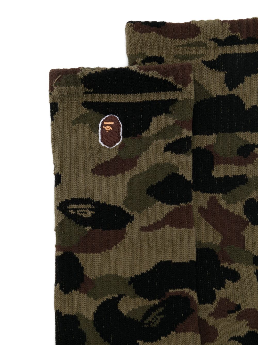 camouflage ape-head socks