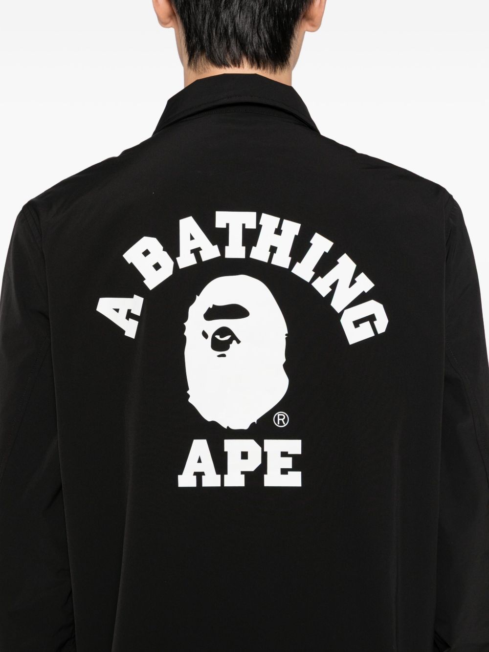logo printed jacket