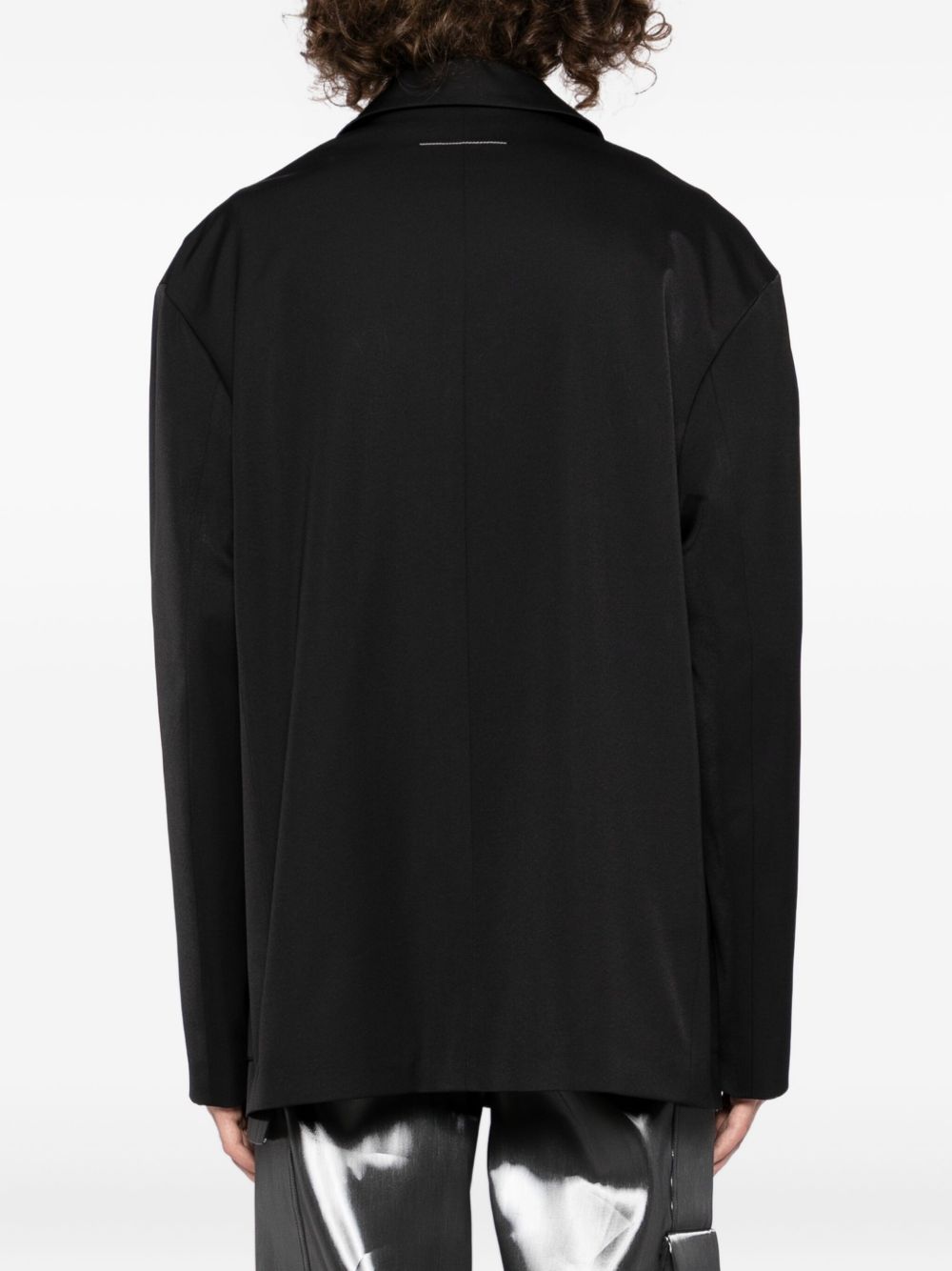 single-breasted blazer