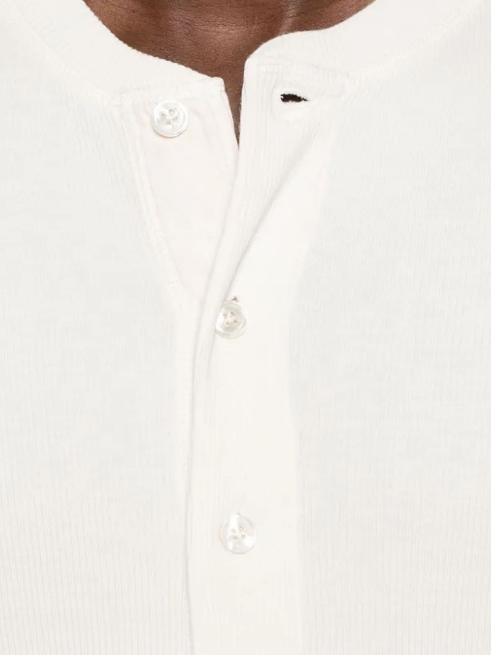 buttoned T-shirt