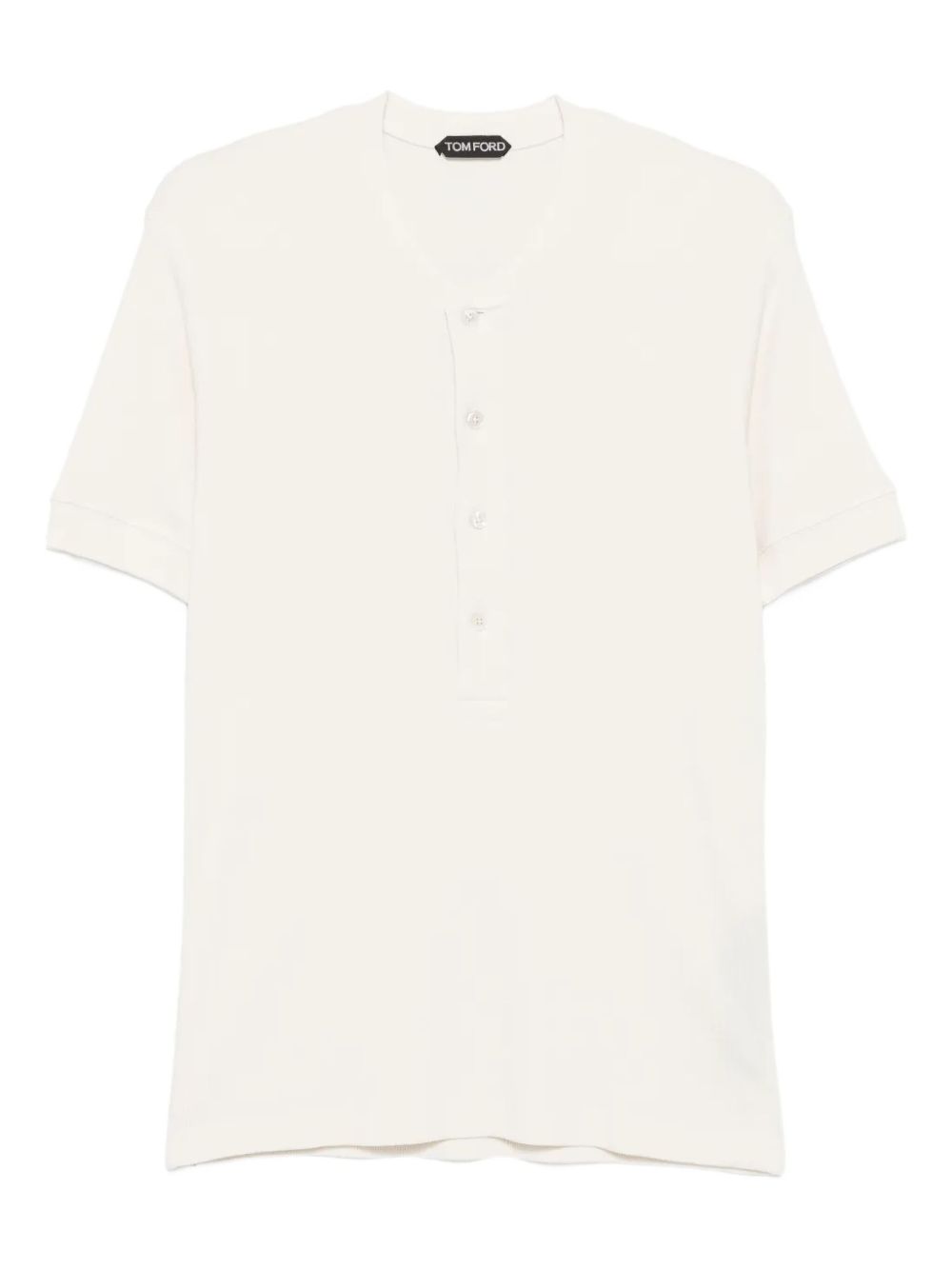 buttoned T-shirt