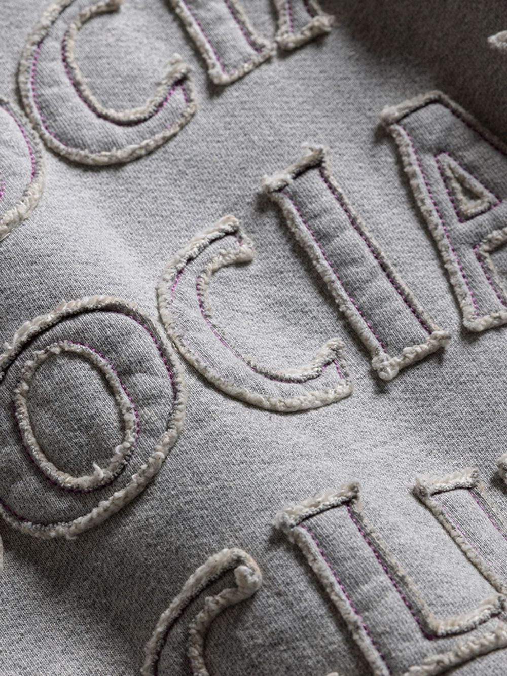 logo-appliqué hoodie