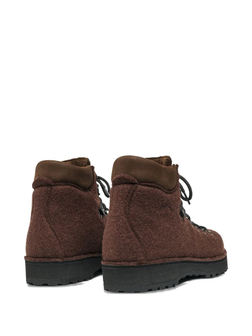 x Diemme Felt Lace-Up Boots