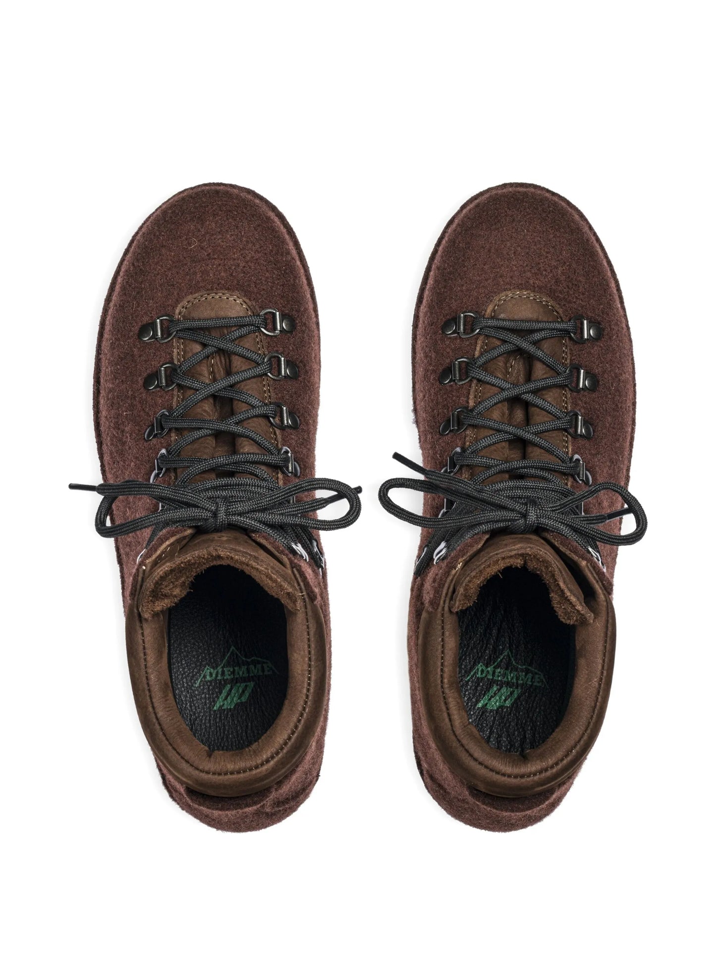 x Diemme Felt Lace-Up Boots