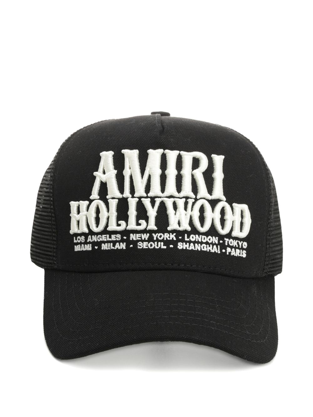 lettering mesh baseball hat