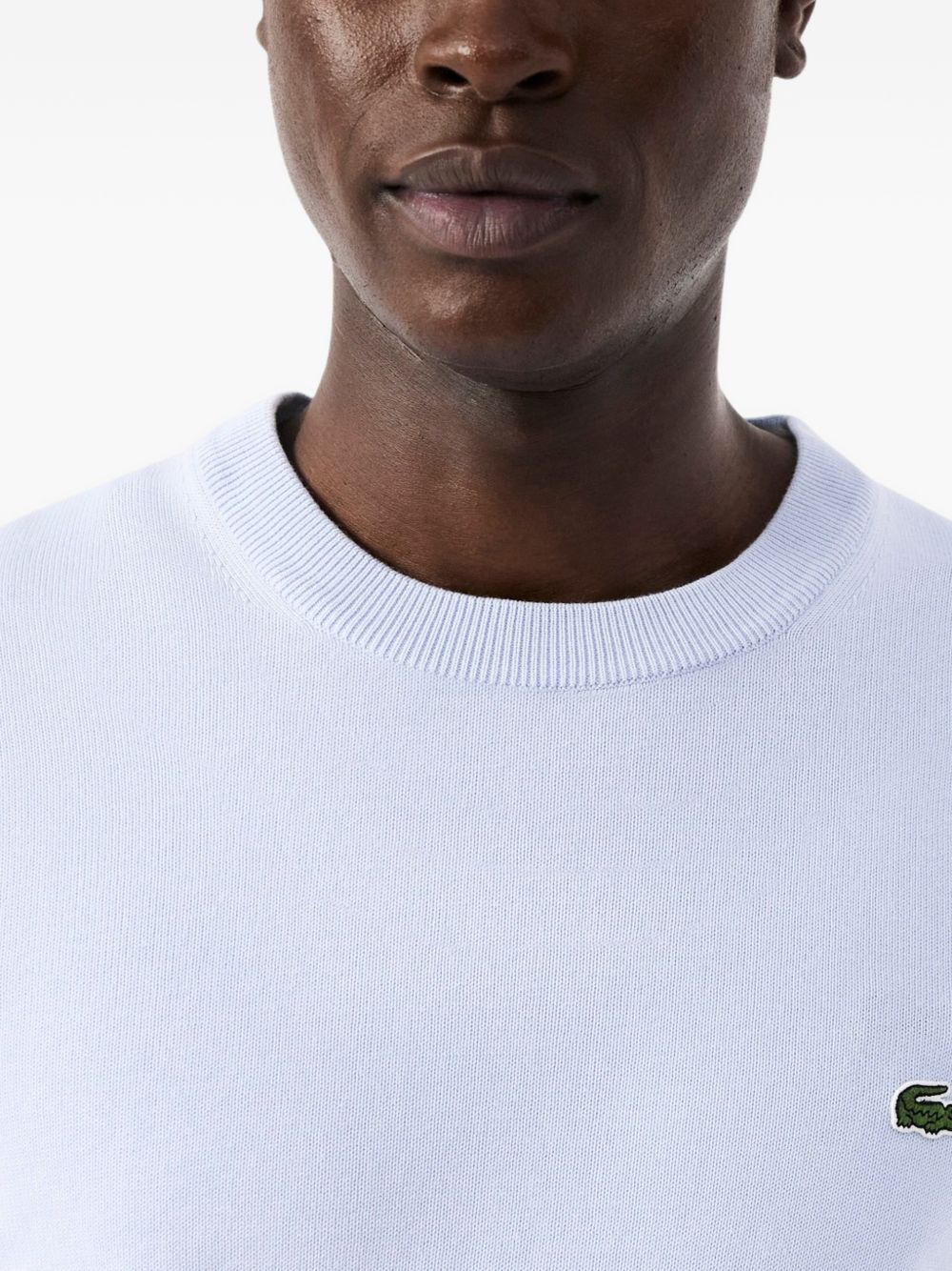 logo slim-fit sweater