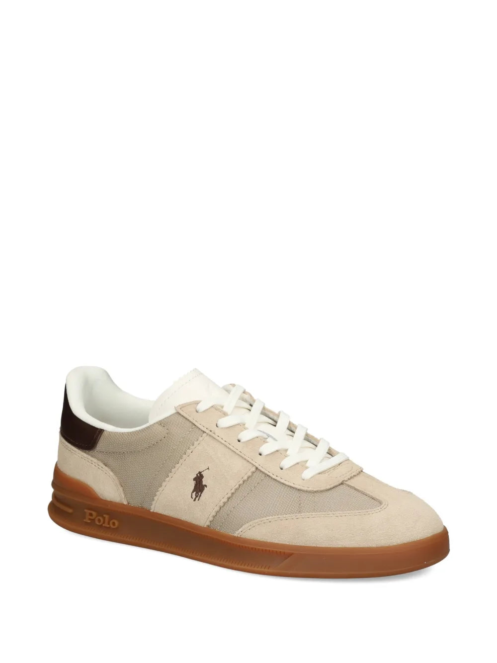 Heritage Aera logo detail sneakers