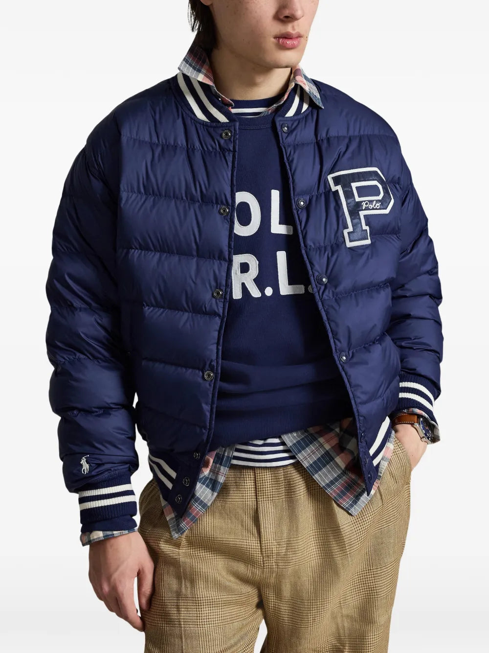 padded bomber jacket