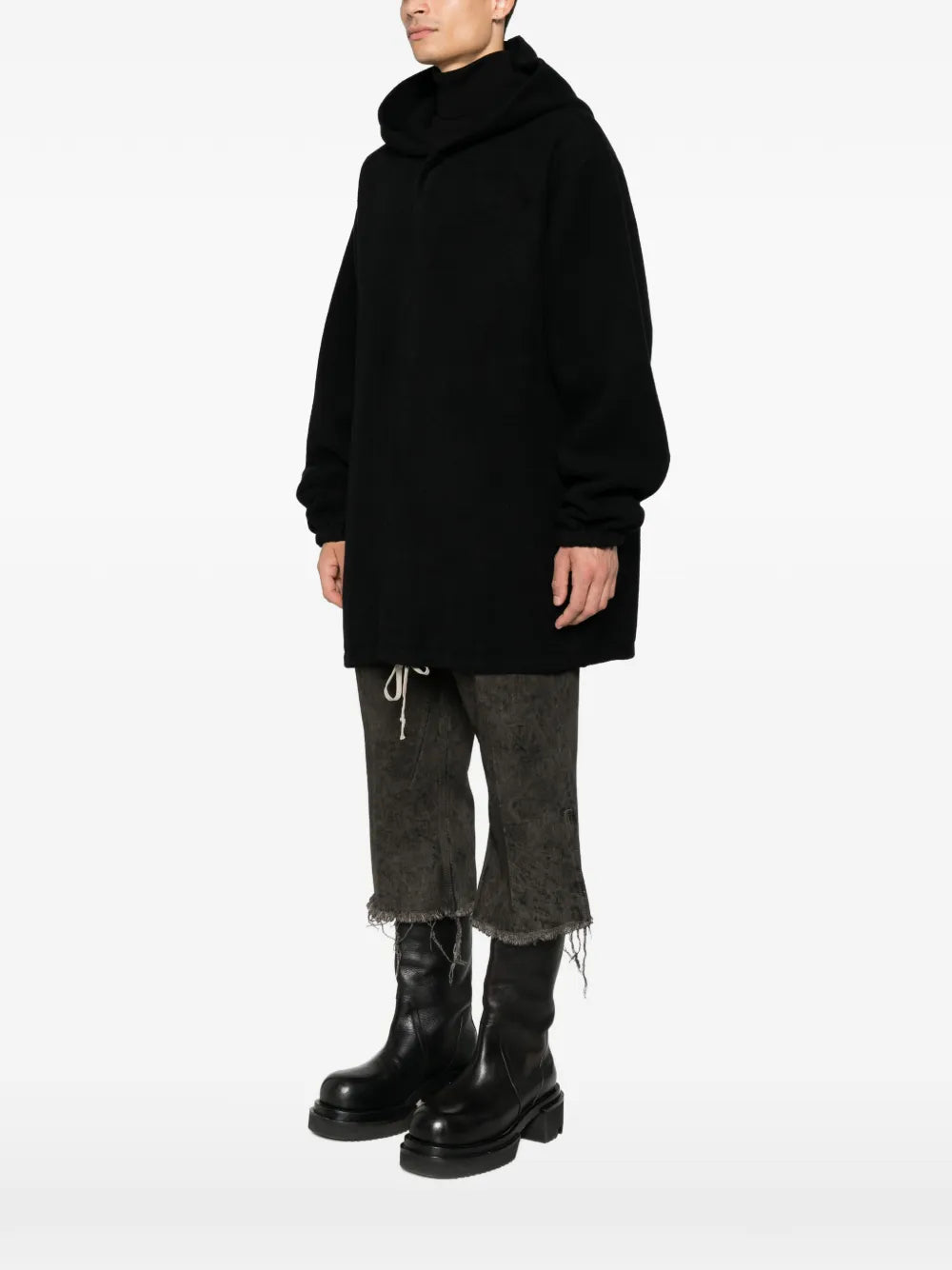 Tower hooded tour JCK in double cashmere